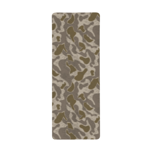 Alternative view of Austrian Sumpfmuster late steintarn  camouflage Extra Large Rectangle Mousepad (31"x12")