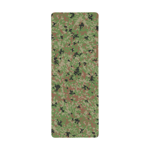Alternative view of Japanese 1991 jietai camouflage Extra Large Rectangle Mousepad (31"x12")