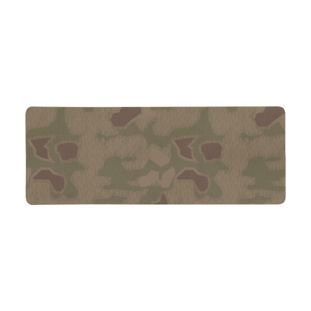 Germany WWII Sumpfmuster 43 camouflage Extra Large Rectangle Mousepad (31"x12")