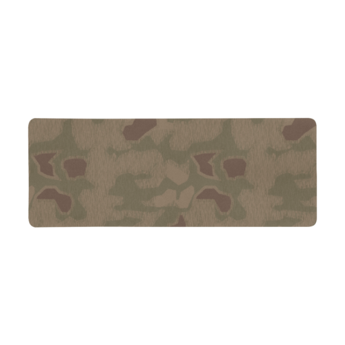 Germany WWII Sumpfmuster 43 camouflage Extra Large Rectangle Mousepad (31"x12")