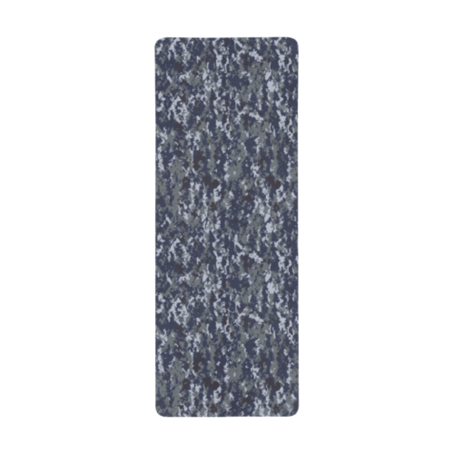 Alternative view of US NAVY NWUPAT camouflage Extra Large Rectangle Mousepad (31"x12")