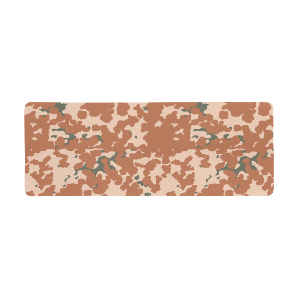 Danish M84 Desert camouflage Extra Large Rectangle Mousepad (31"x12")