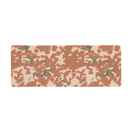 Danish M84 Desert camouflage Extra Large Rectangle Mousepad (31"x12")