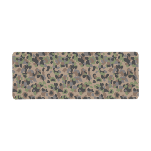 Austrian K-4  Kampfanzug 59 camouflage Extra Large Rectangle Mousepad (31"x12")