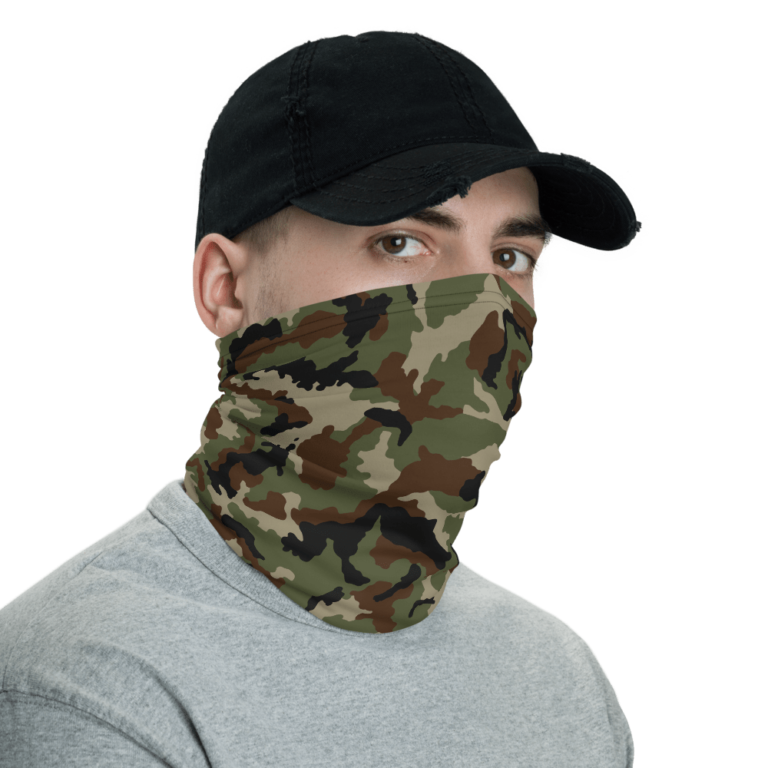 Irish DPM Camouflage Neck Gaiter | Mega Camo