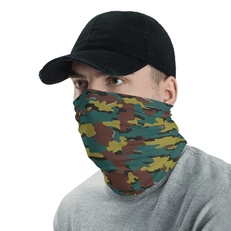 Belgian Jigsaw Camouflage Neck Gaiter 