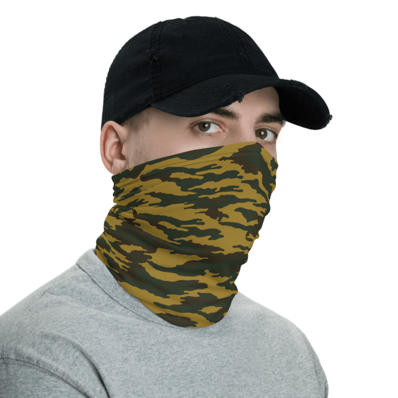 Russian 3-TsV Arbuz Flora Tiger Camouflage Neck Gaiter | Mega Camo