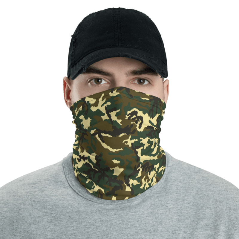 Russian Gorod Woodland Camouflage Neck Gaiter 