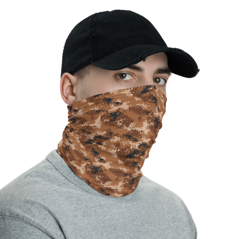 Chinese PLA M07 Arid Digital Camouflage Neck Gaiter Mega Camo