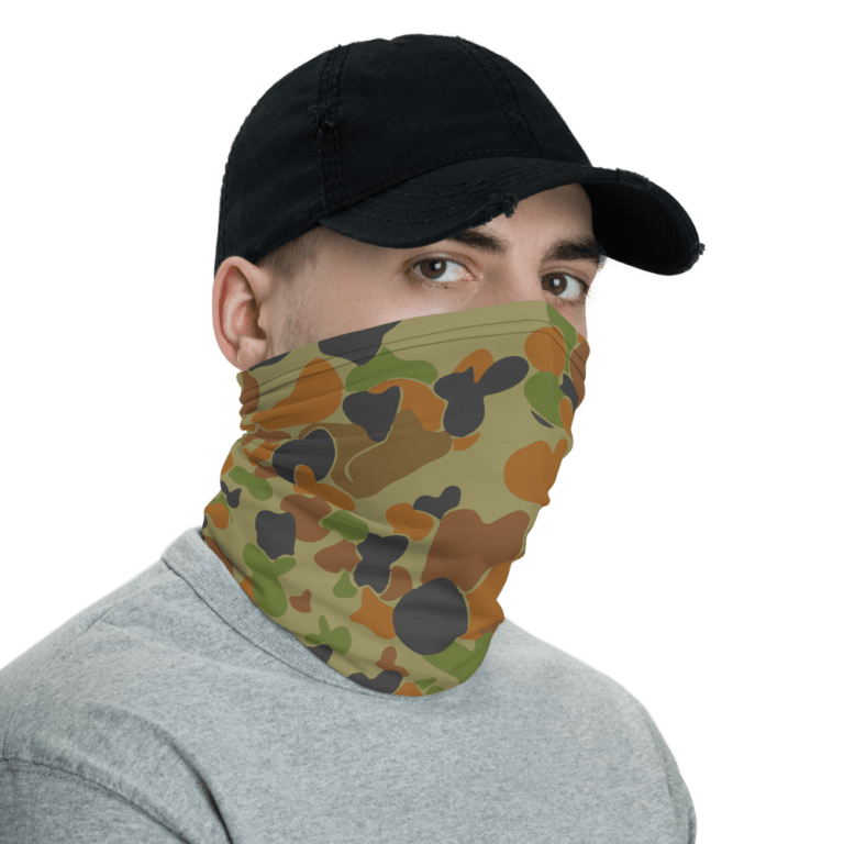 Australian AUSCAM DPCU Camouflage Neck Gaiter Mega Camo