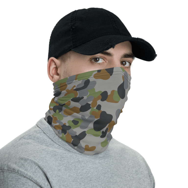 Australian AUSCAM AFDPU Camouflage Neck Gaiter | Mega Camo