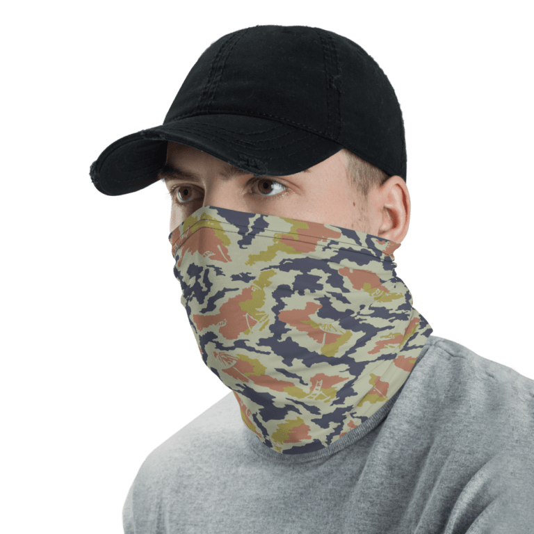 Russian Spetznaz KLMK European Camouflage Neck Gaiter | Mega Camo