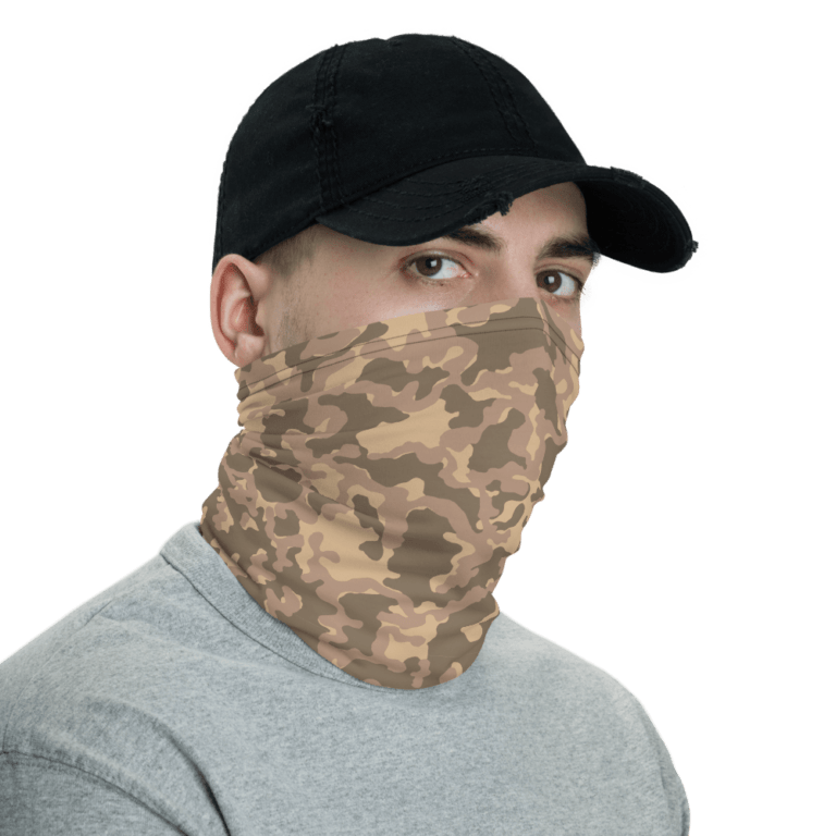 Soviet Ttsko Butan Mountain Camouflage Neck Gaiter 