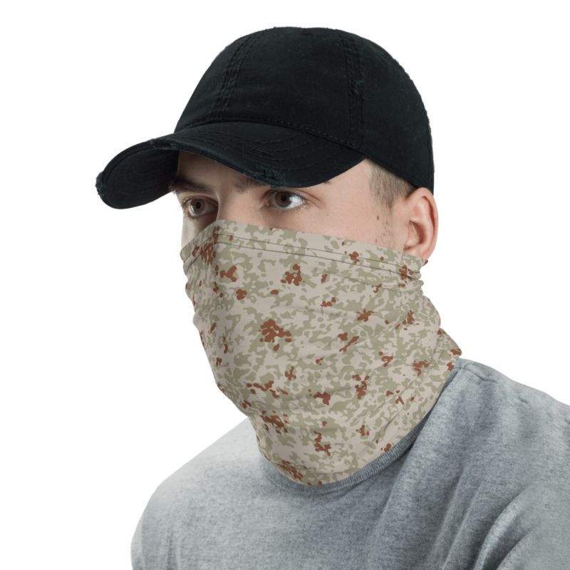 Japanese JSDF Jietai Desert Camouflage Neck Gaiter | Mega Camo