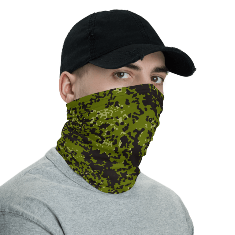 Danish M84 Woodland Camouflage Neck Gaiter | Mega Camo