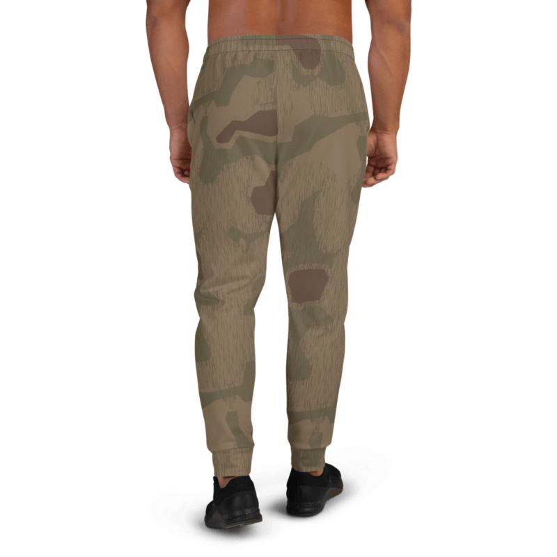 German WWII Sumpfmuster 43 camouflage Men's Joggers | Mega Camo