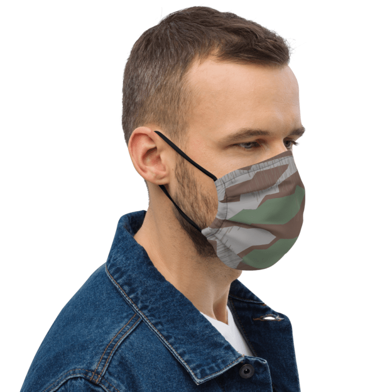 WWII Germany Heeres Splittertarn 41 Camouflage Face mask Mega Camo