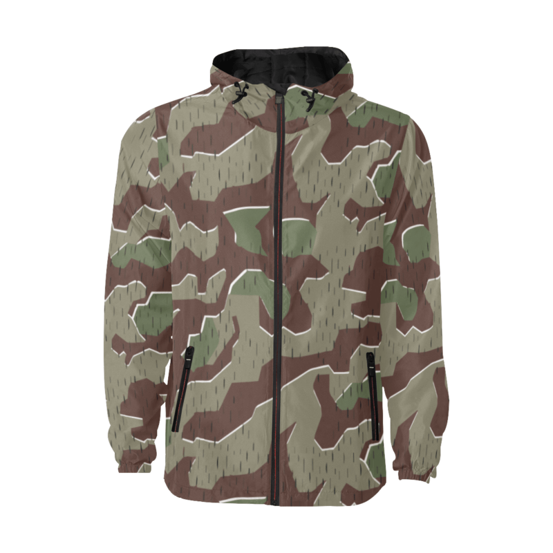 Splittermuster Starke Quilted Windbreaker | Mega Camo