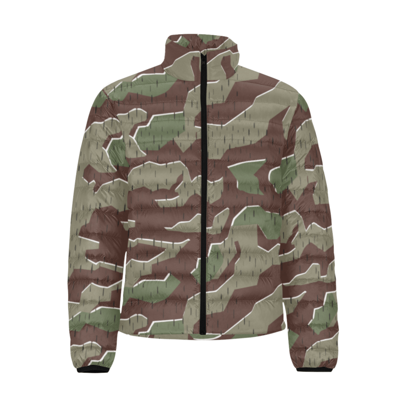 splittermuster starke Camouflage Padded Jacket | Mega Camo