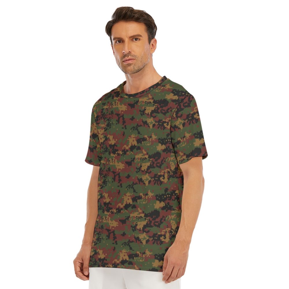 Burmese Myanmar Tatmadaw Camouflage O-Neck T-Shirt | 190GSM Cotton - Image 3