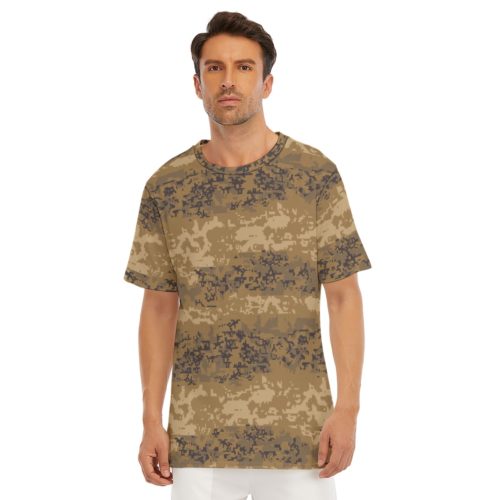 162870 c398110f 5e8a 4fd9 9dda bcfe24979d6f 500x500 - Austrian Jagdkommando Pixeltarnung Desert Camouflage O-Neck T-Shirt | 190GSM Cotton