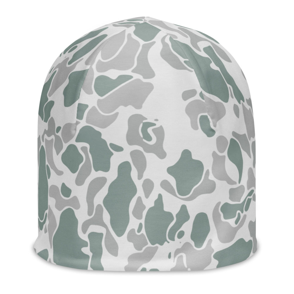 all over print beanie white front 66cc6758a7e74 1000x1000 - US Winter 02 Frogskin Duckhunter Camouflage Beanie