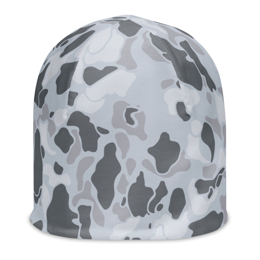 all over print beanie white front 66cc67ddd4015 1000x1000 - US Winter 01 Frogskin Duckhunter Camouflage Beanie