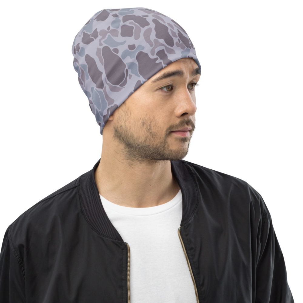 all over print beanie white right front 66cc5f833fec5 1000x1000 - US Winter 03 Frogskin Duckhunter Camouflage Beanie