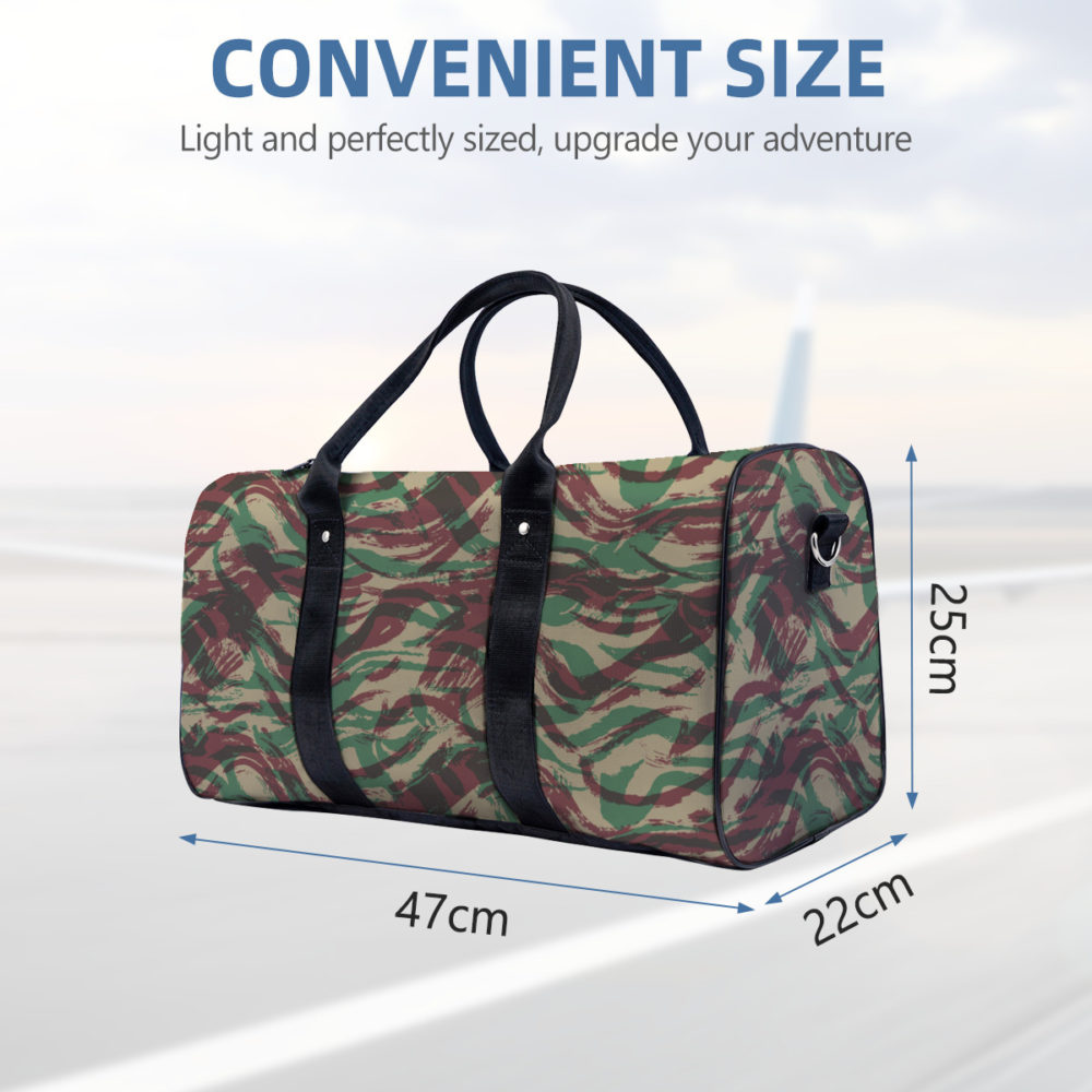 French Lizard D Camouflage Travel Cabin Bag - Image 2