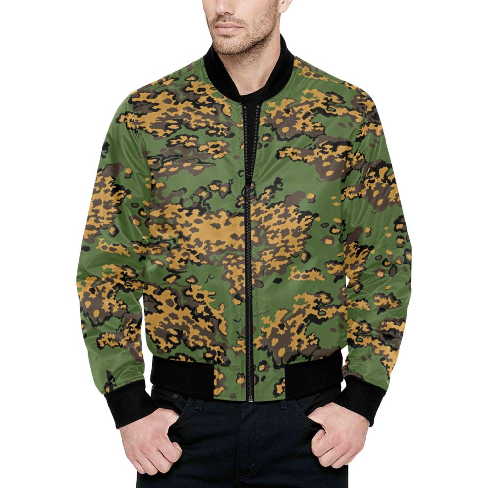 Russian SSLeto 01  Quilted Bomber Jacket