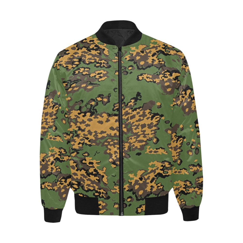 Russian SSLeto 01  Quilted Bomber Jacket - Image 3