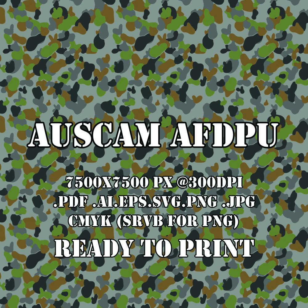 Australian Camouflages HD Print Files - Image 9