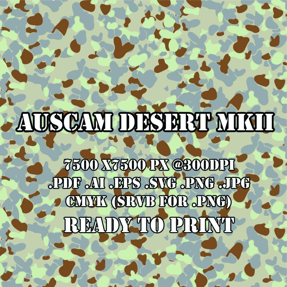 Australian Camouflages HD Print Files - Image 4