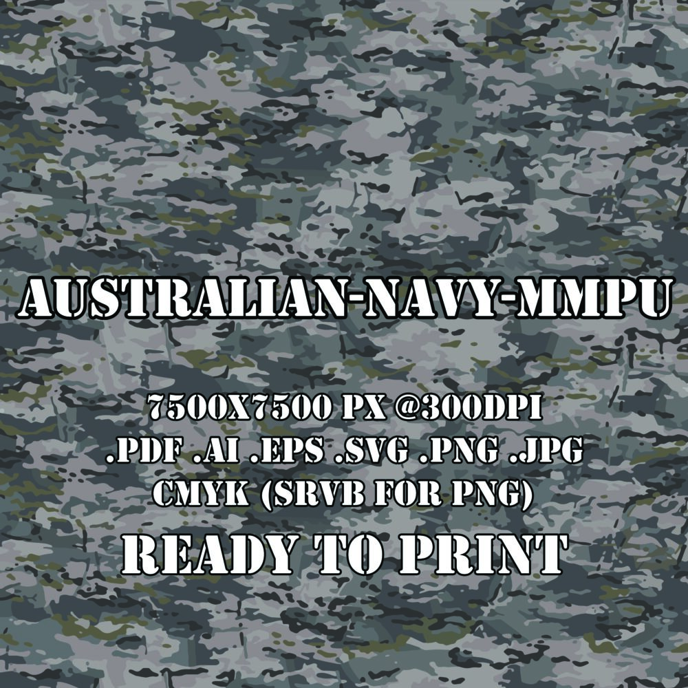 Australian Camouflages HD Print Files - Image 14