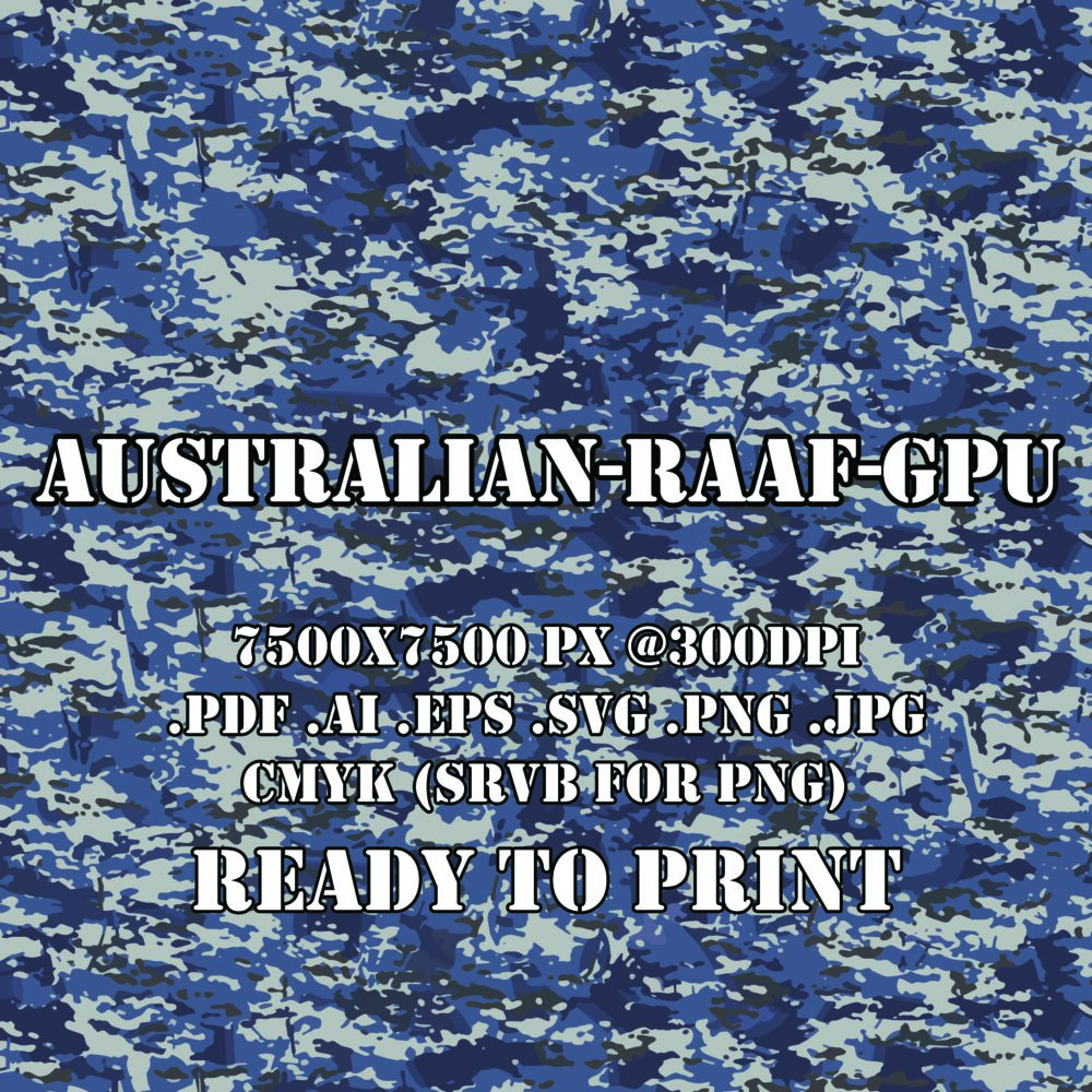 Australian Camouflages HD Print Files - Image 13
