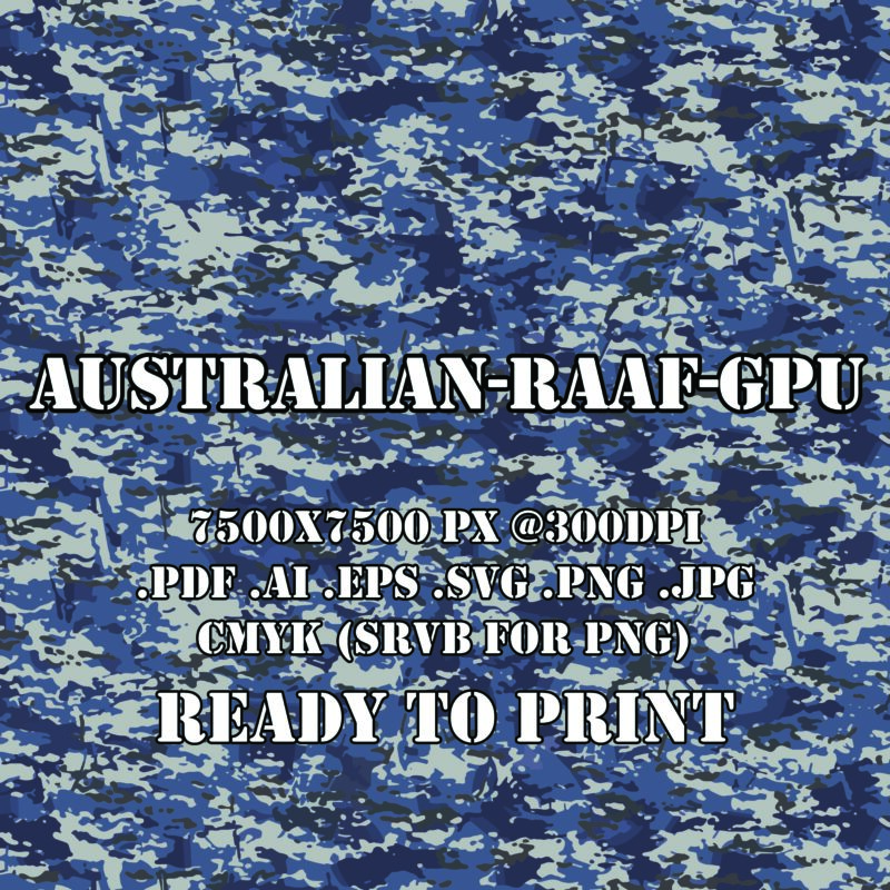 Australian Camouflages HD Print Files | Mega Camo