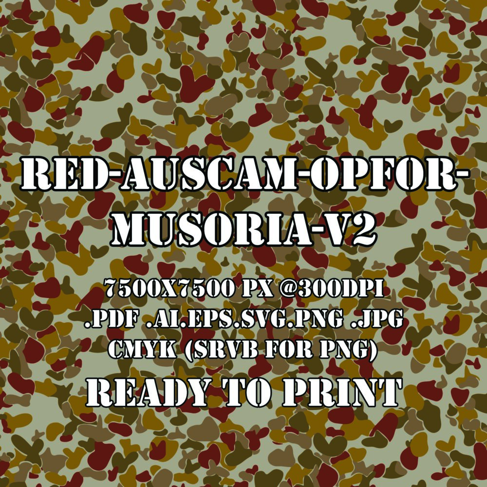 Australian Camouflages HD Print Files - Image 11