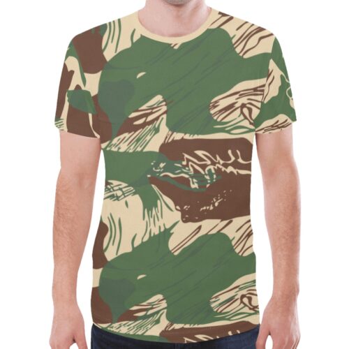rhodesian brushstroke v2 Camouflage Sports Mesh T-shirt XS to 5XL