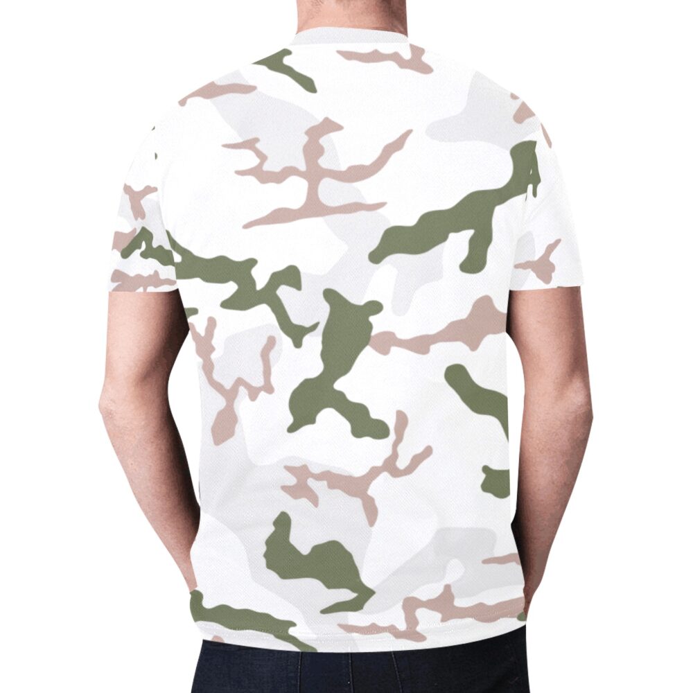 French Chasseurs alpins tundra v2 Camouflage Sports Mesh T-shirt XS to 5XL - Image 2