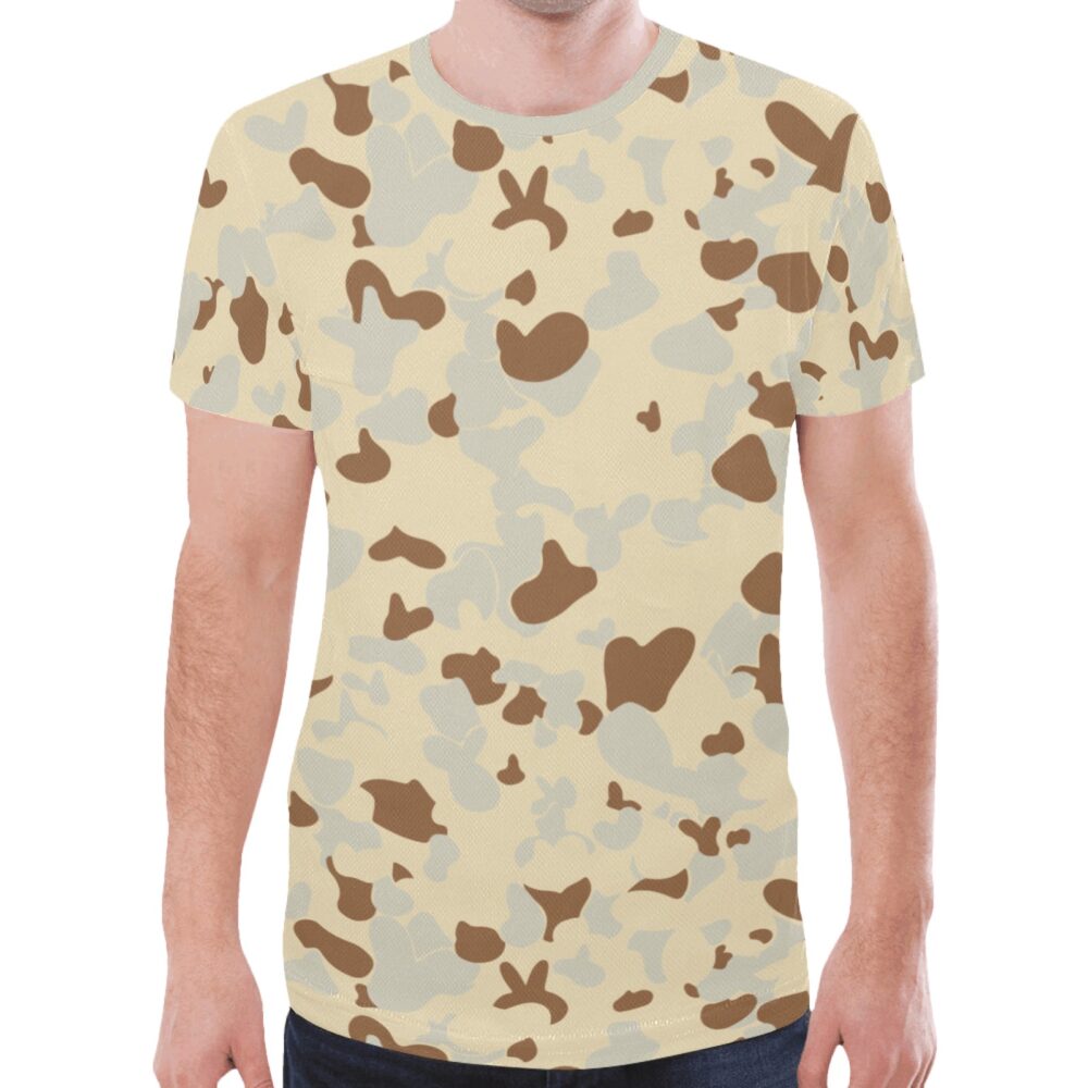 Australian Desert AUSCAM MKI Camouflage Sports Mesh T-shirt XS to 5XL