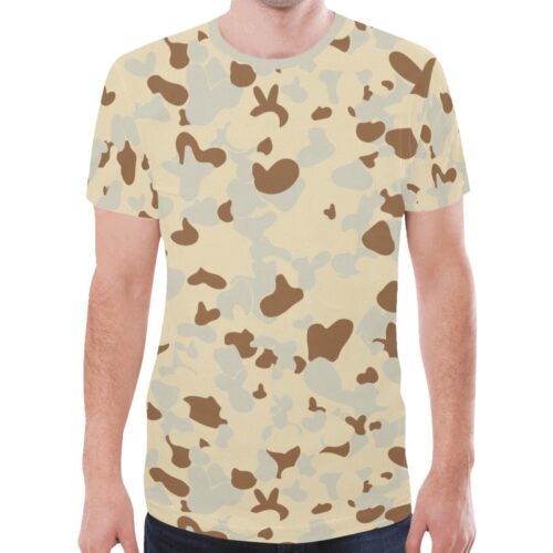 Australian Desert AUSCAM MKI Camouflage Sports Mesh T-shirt XS to 5XL