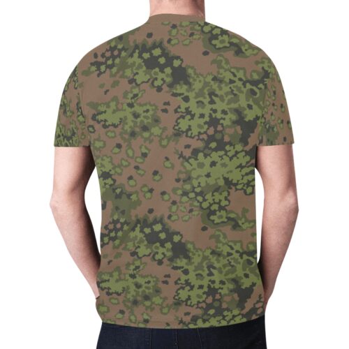 Alternative view of German WWII Eichenlaub summer Camouflage Sports Mesh T-shirt XS to 5XL