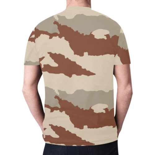 Alternative view of French Daguet v2 Camouflage Sports Mesh T-shirt XS to 5XL