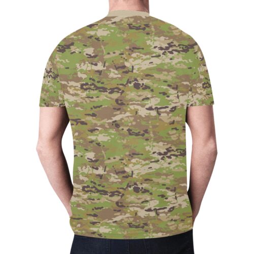 Alternative view of autralian amcu Camouflage Sports Mesh T-shirt XS to 5XL