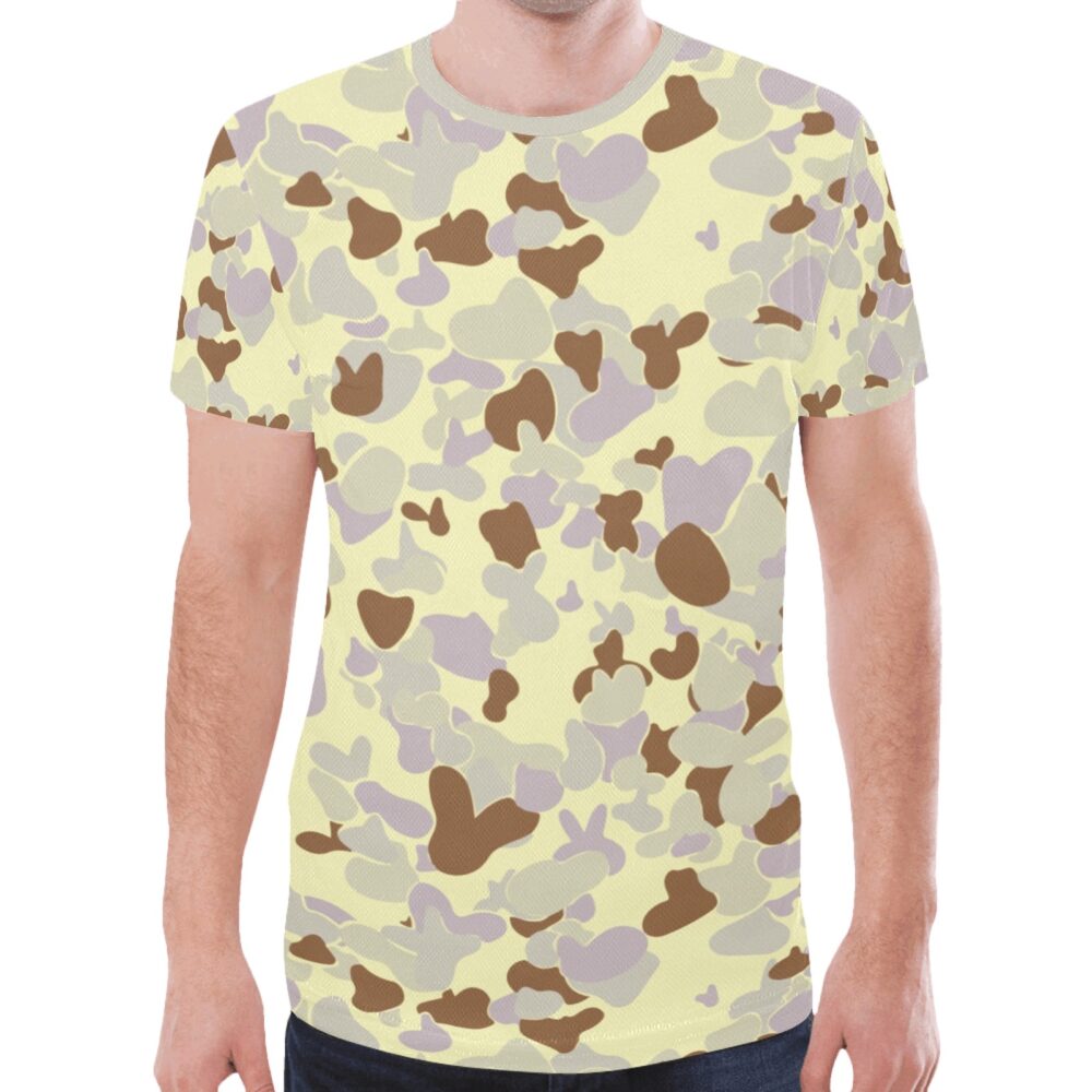 Australian Desert AUSCAM MKIII Camouflage Sports Mesh T-shirt XS to 5XL