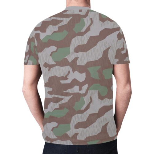 Alternative view of German WWII Splittertarn 41 v2 Camouflage Sports Mesh T-shirt XS to 5XL