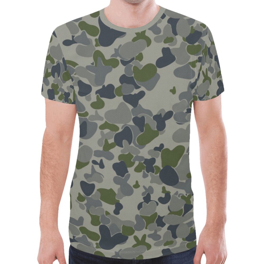 Australian AUSCAM DPNU dark Camouflage Sports Mesh T-shirt XS to 5XL