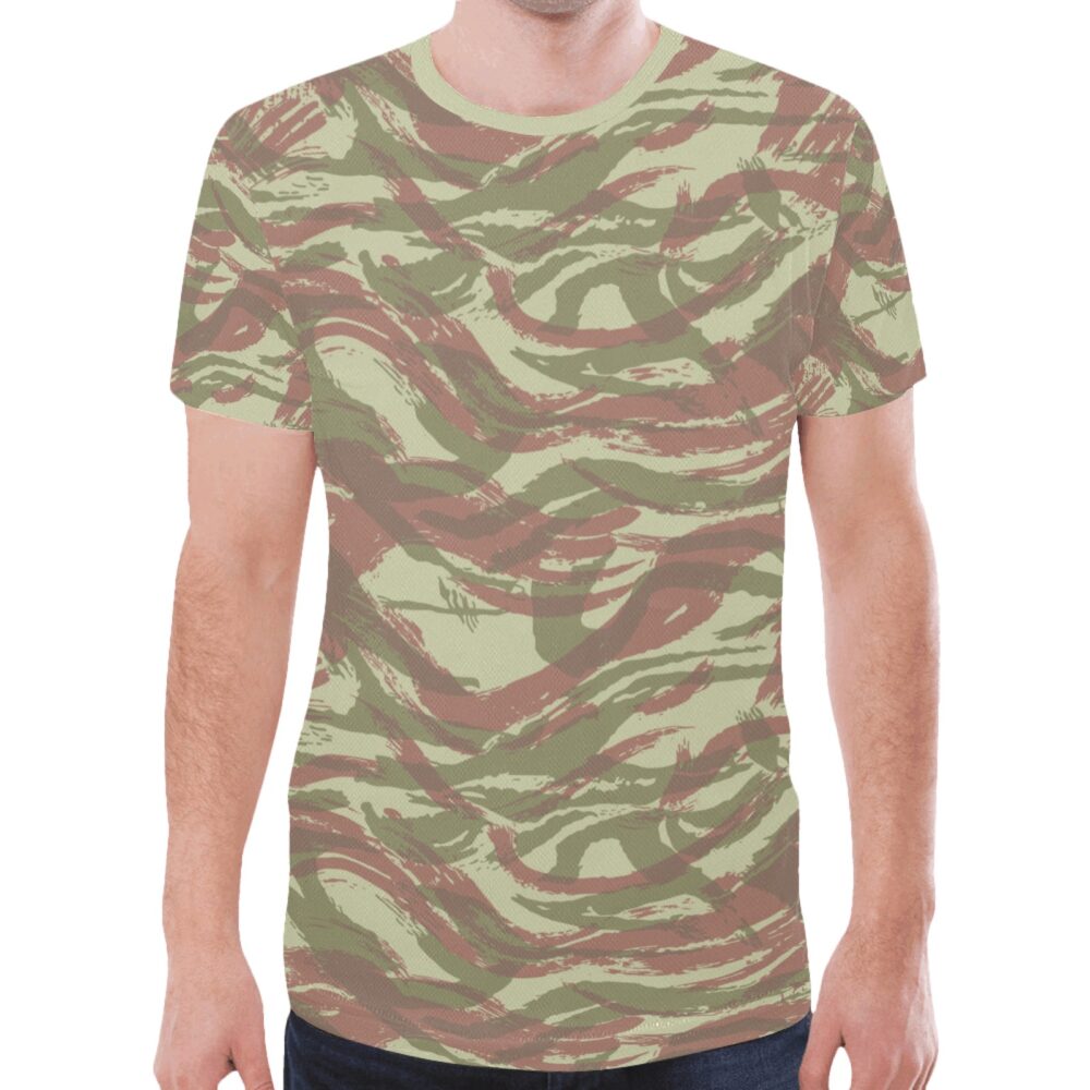 French Lizard A2 Camouflage Sports Mesh T-shirt XS to 5XL