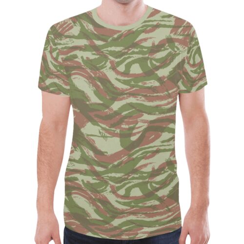 French Lizard E1 Camouflage Sports Mesh T-shirt XS to 5XL