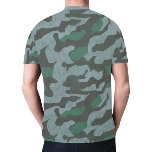 Alternative view of German WWII Splittertarn 41 v1 Camouflage Sports Mesh T-shirt XS to 5XL